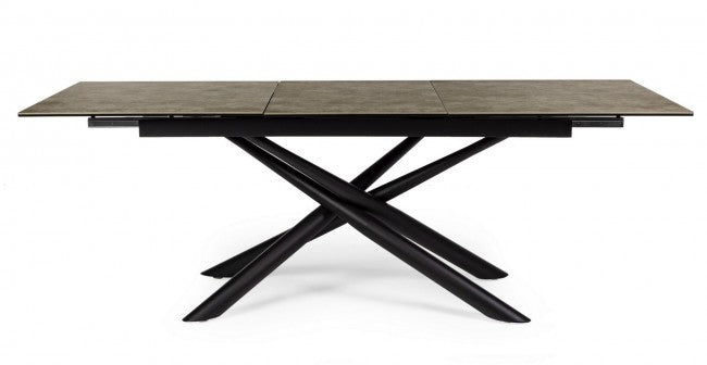 Table extensible Seyfert avec plateau en céramique 160-220x90 cm