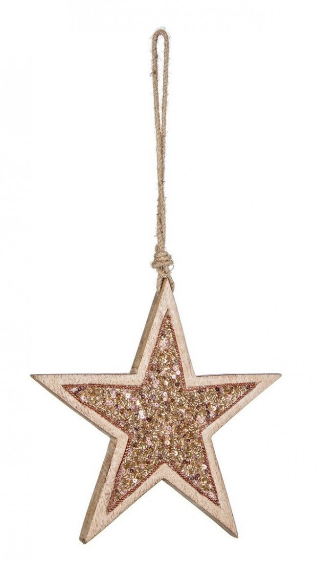 4x Suspension Fraser Star Cuivre L