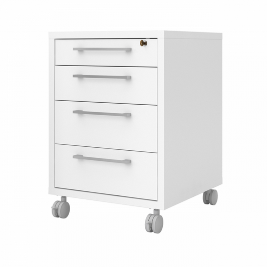 Commode à roulettes cm. 48x49x68h