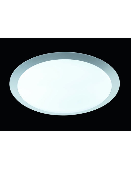 Plafonnier LED moderne 25W Dimmable Gonzalo Aluminium Ø42 cm Trio Lighting