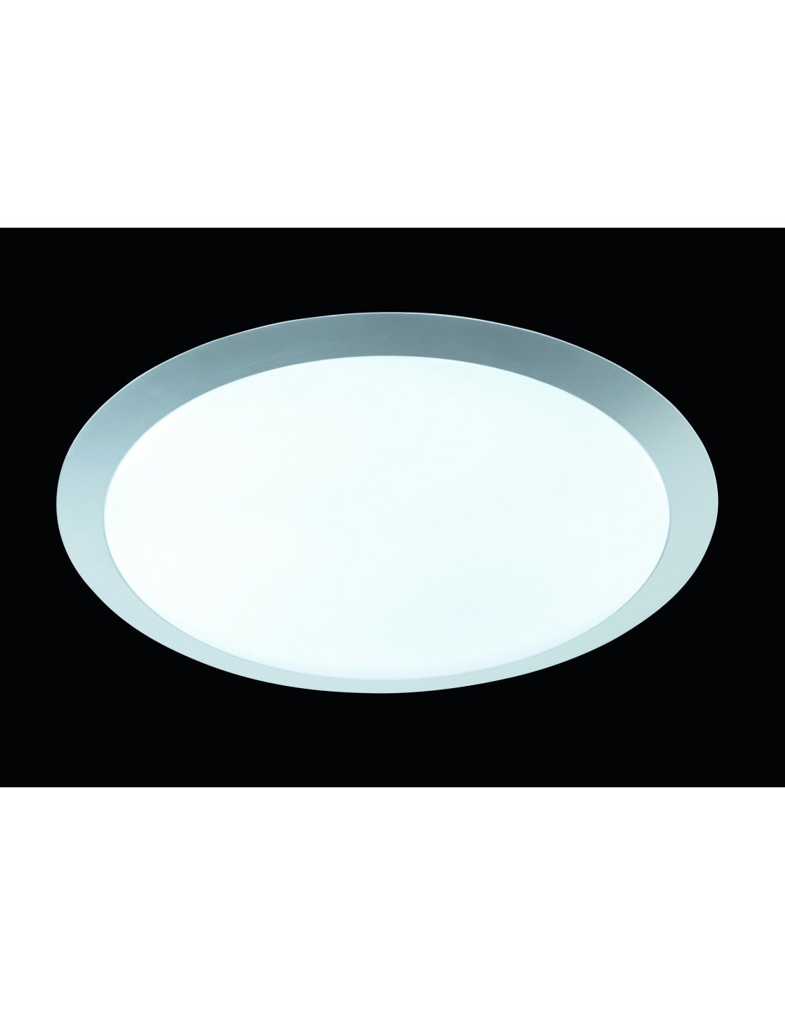 Plafonnier LED moderne 25W Dimmable Gonzalo Aluminium Ø42 cm Trio Lighting