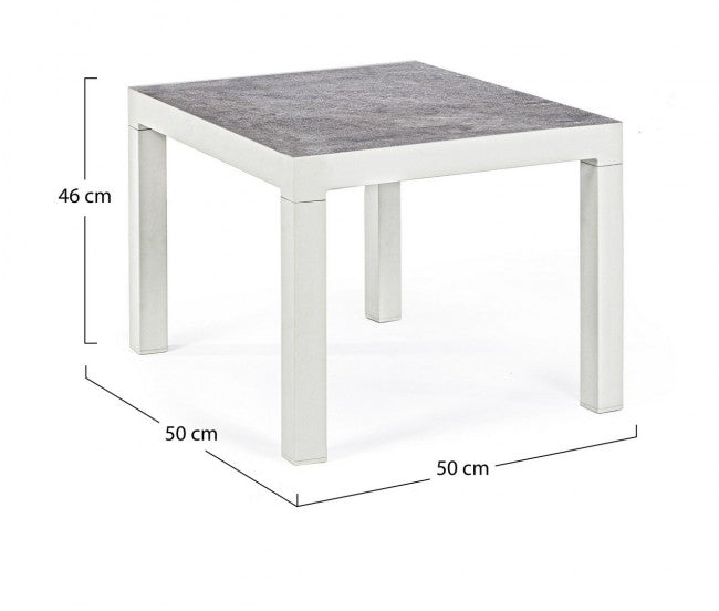 Table basse lunaire Kledi 50X50