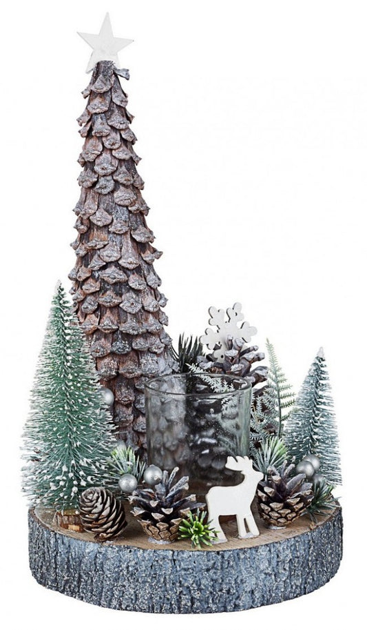 2x P.1P Bougie Fay À Bacca Argent