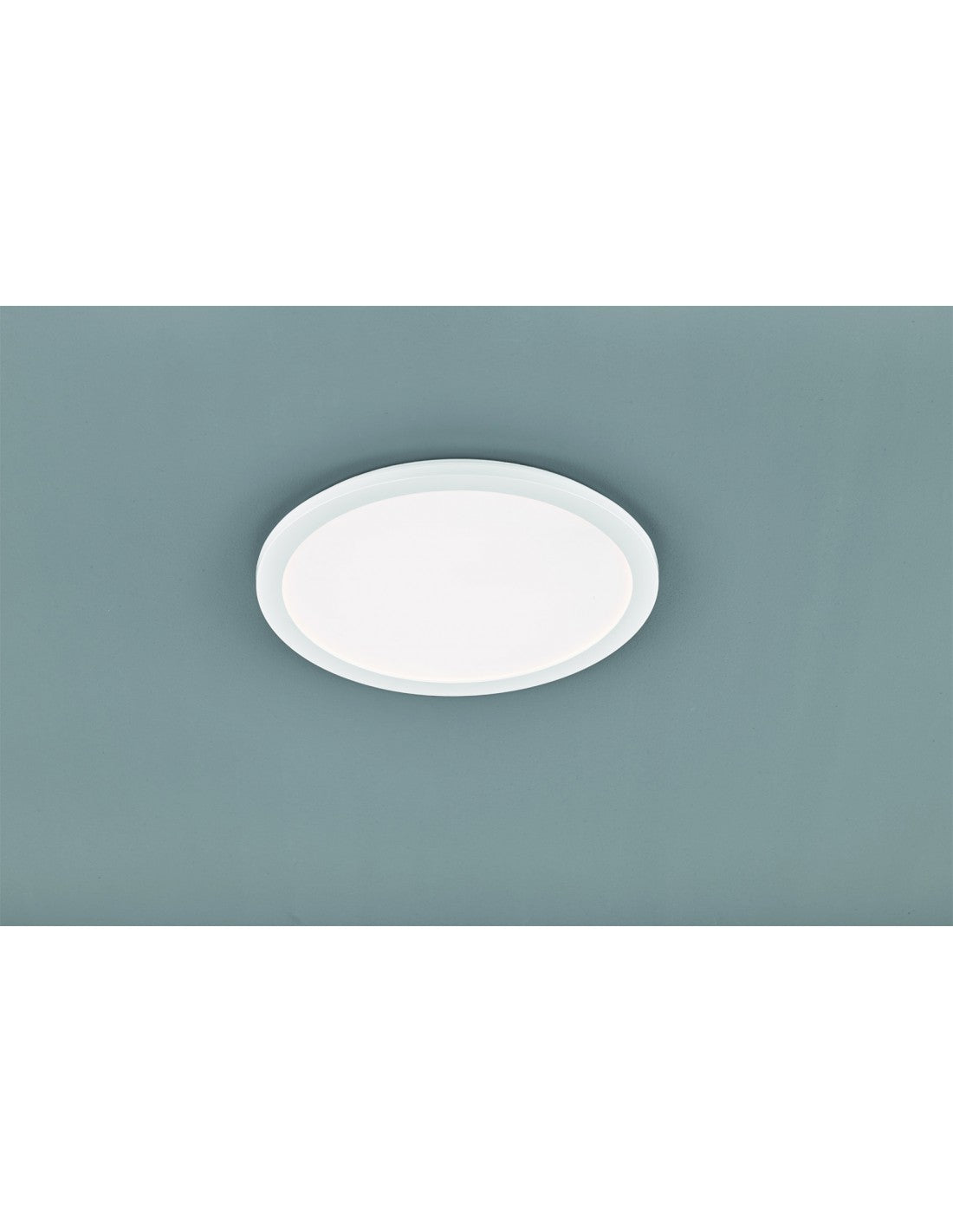 Plafonnier Rond Camillus Dimmable Blanc IP44 Ø40 cm Trio Lighting