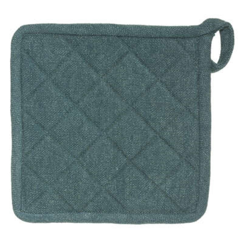 Gant et manique Wilde, couleur bleu canard