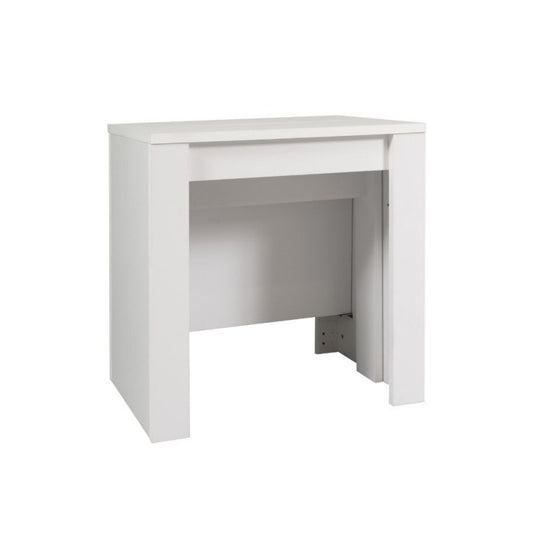 Table console extensible Blanc BAKU 78x54-252x h78 cm