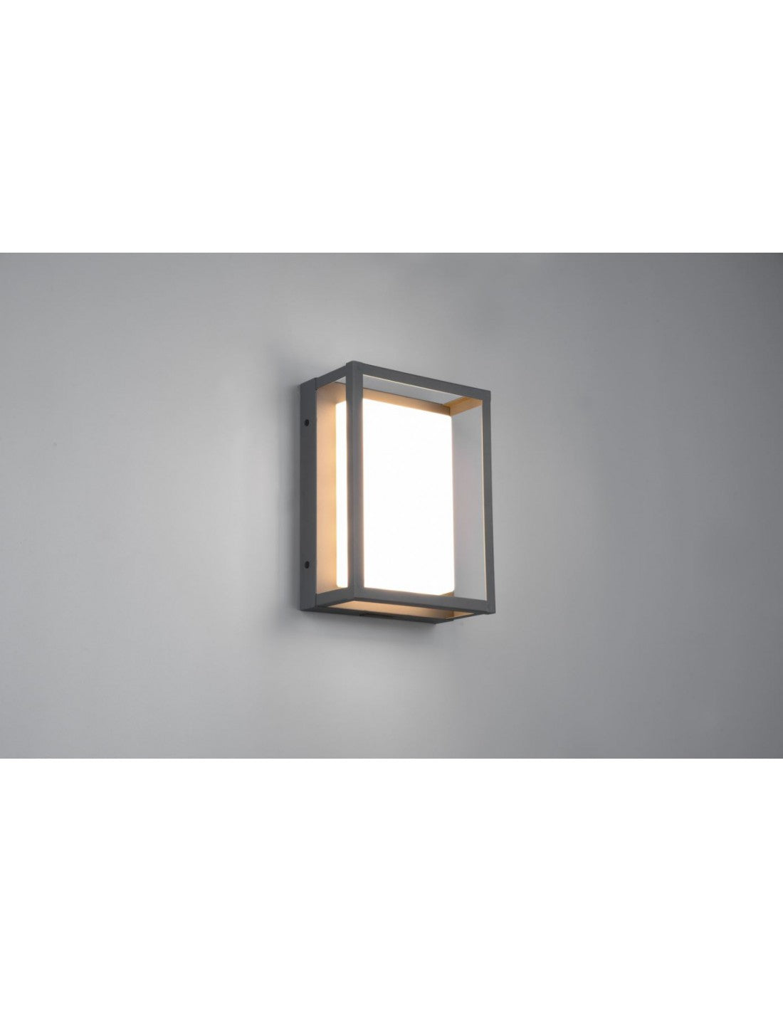 Applique Externe Led Dip Switch Witham Anthracite IP54 Trio Lighting