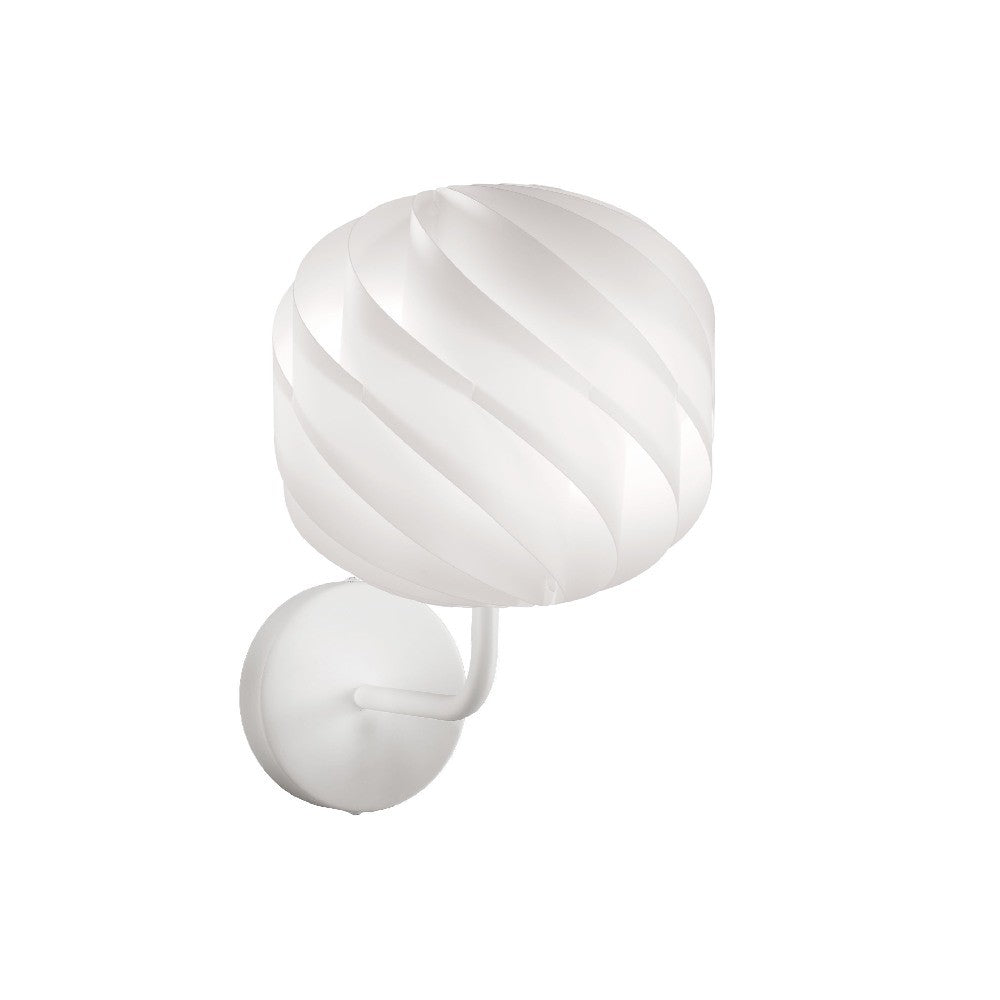Applique en métal blanc Cm. 25 x 28 x 34 heures