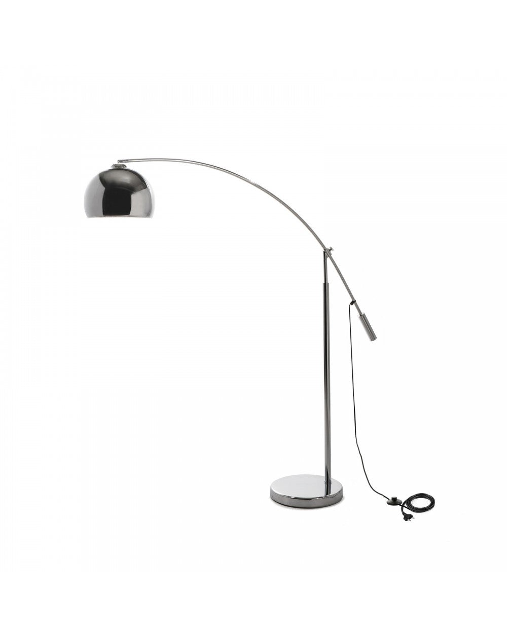 Lampadaire Manhattan en métal gris STS