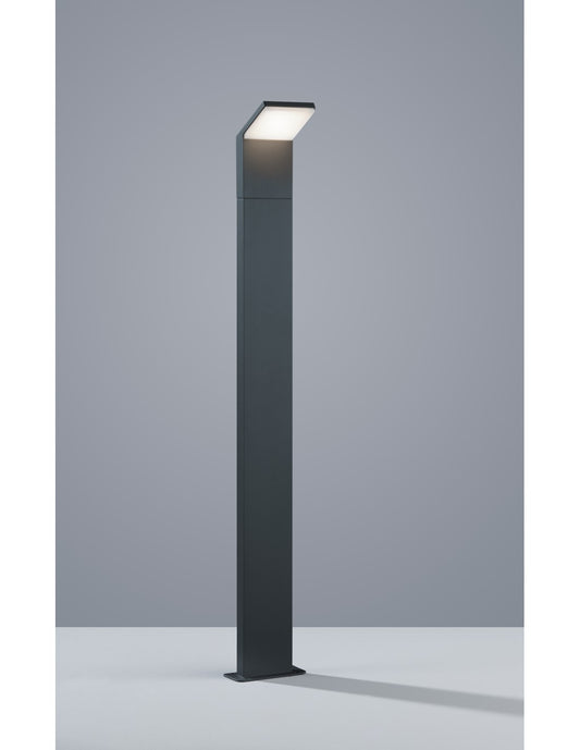 Perle Led IP54 Anthracite Poteau de Jardin H100 cm Trio Luminaire