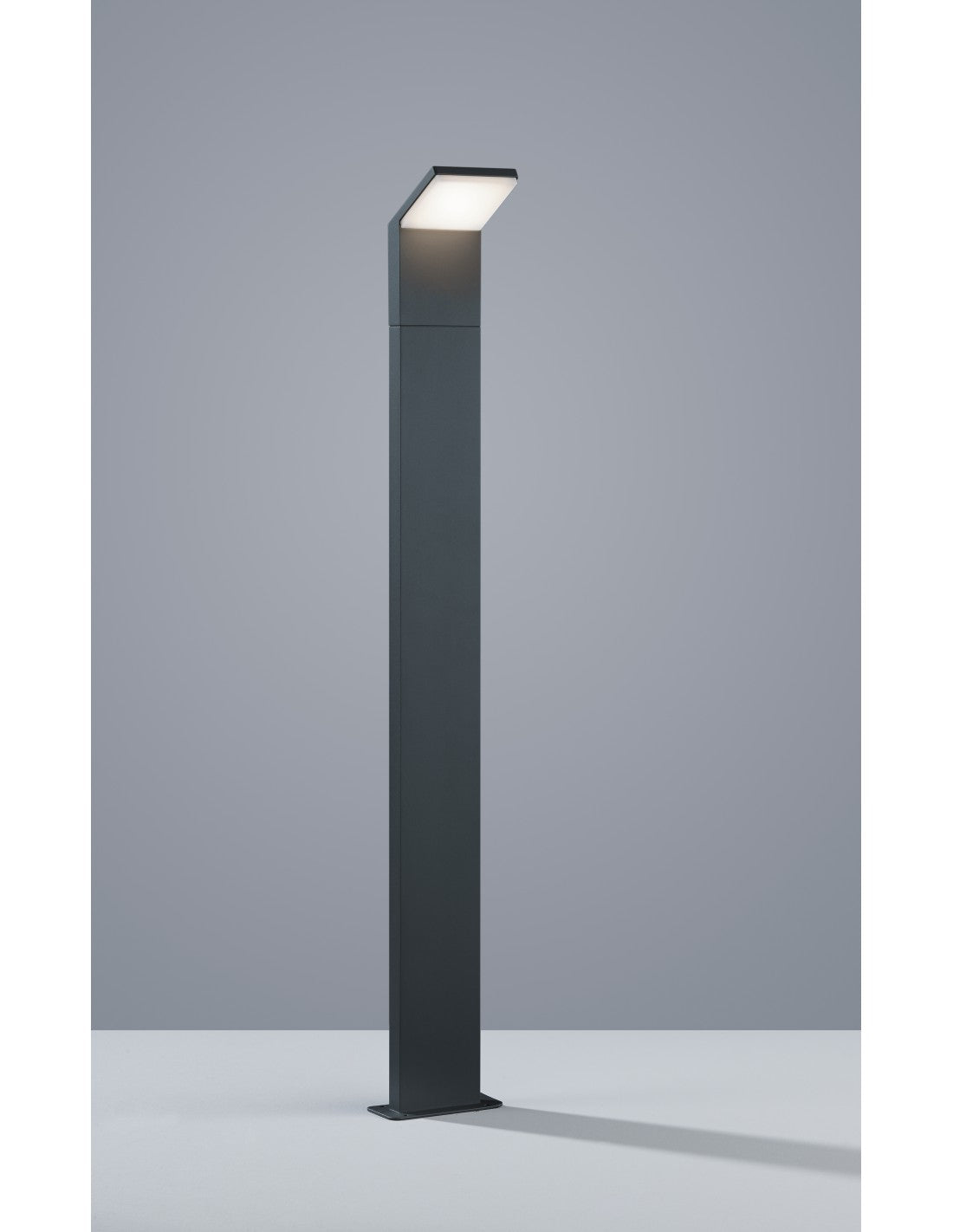 Perle Led IP54 Anthracite Poteau de Jardin H100 cm Trio Luminaire
