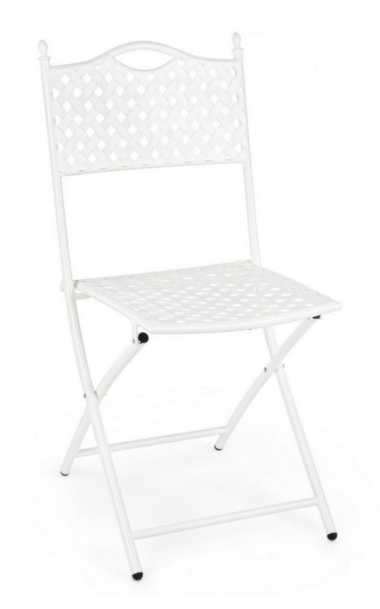 2x Chaise Pliante Jenny Blanc -