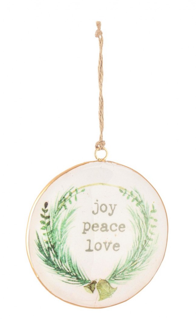 12x Pendentif Guirlande C Paix