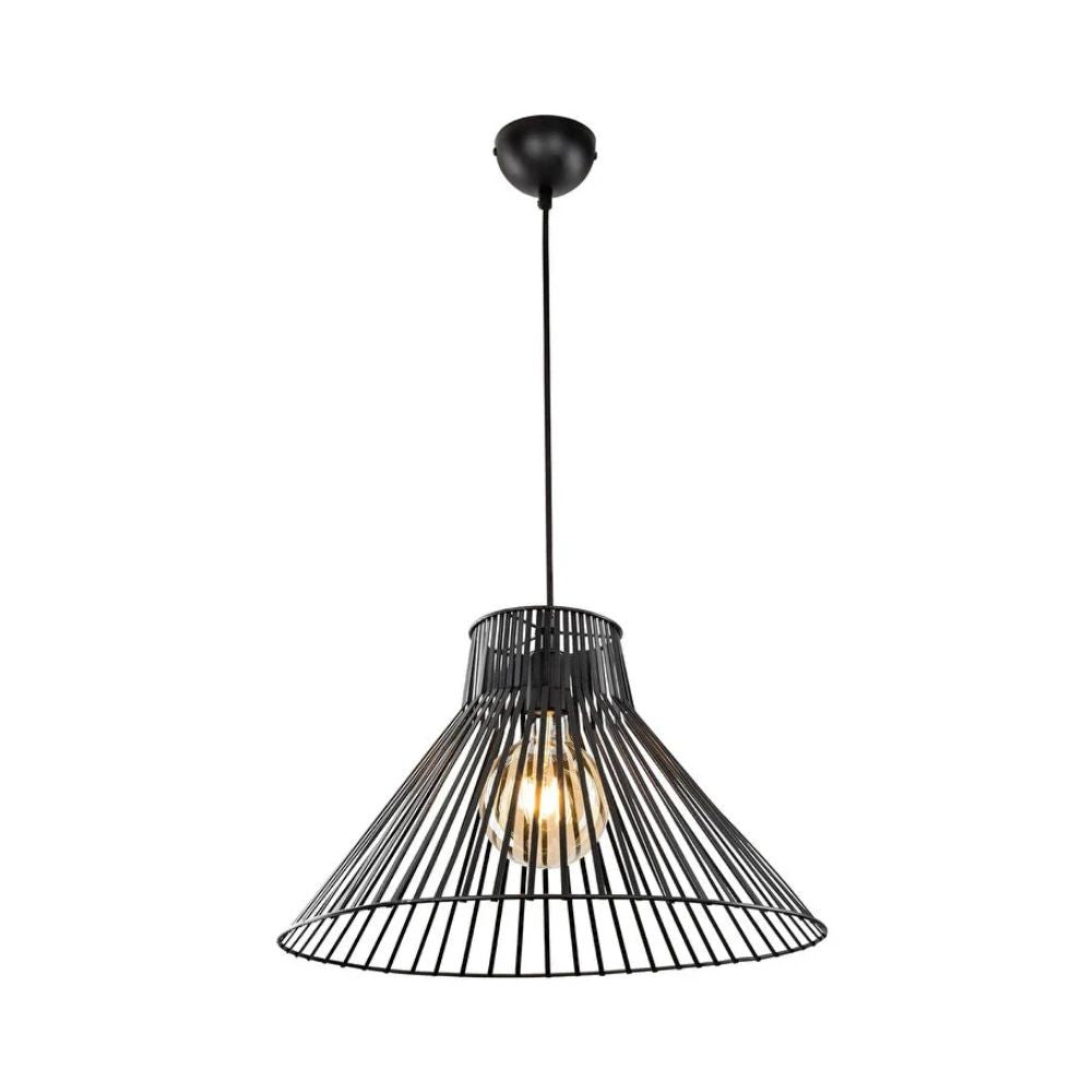 Panama MDL4135 suspension en fil métallique noir