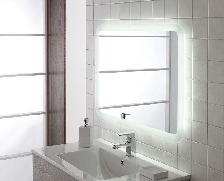 Miroir rétroéclairé LED Angel Line Satin 60x80 cm