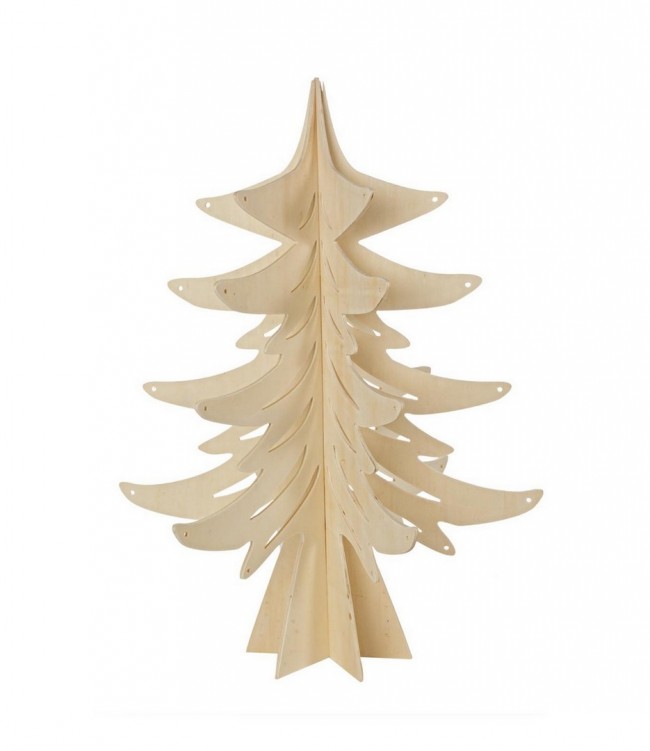 5x support en pin naturel