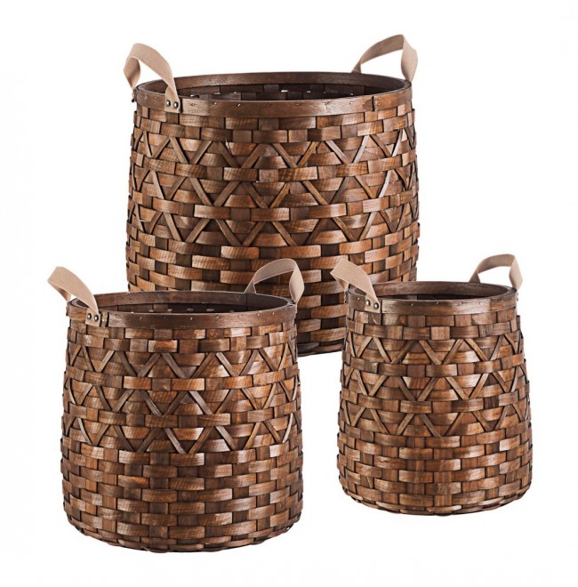 Set3 Panier 2M Lisette Au Marron