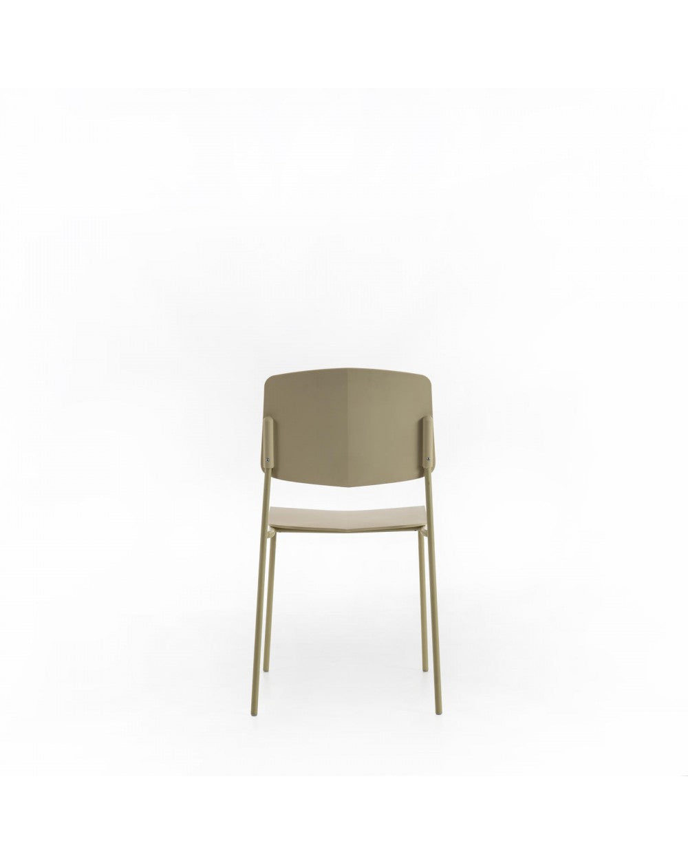 4x chaise Mars STS en polypropylène jaune