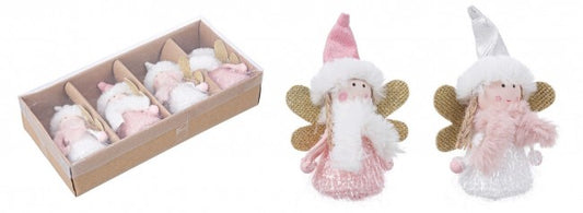 3x Pack 4 Pendentif Ange Kathy White