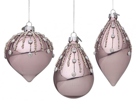 12x Vt Spark Rose Pendentif Ass3