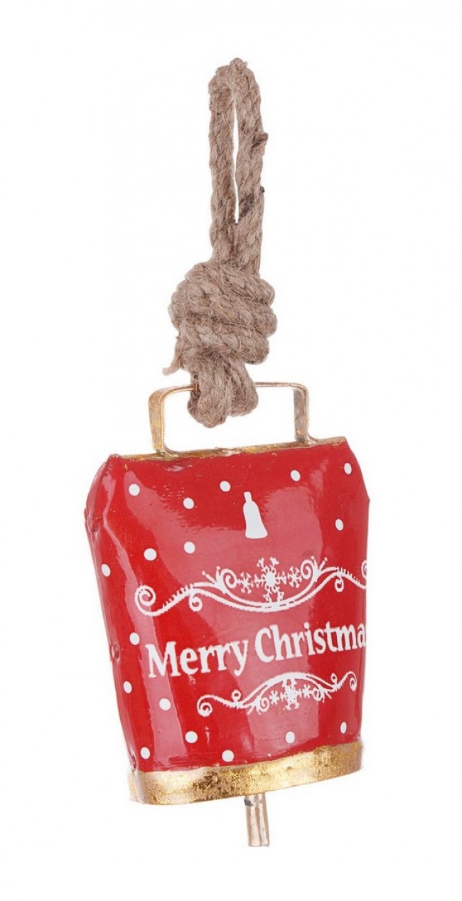 12x Wendi Bell Joyeux Noël Pendentif Rouge
