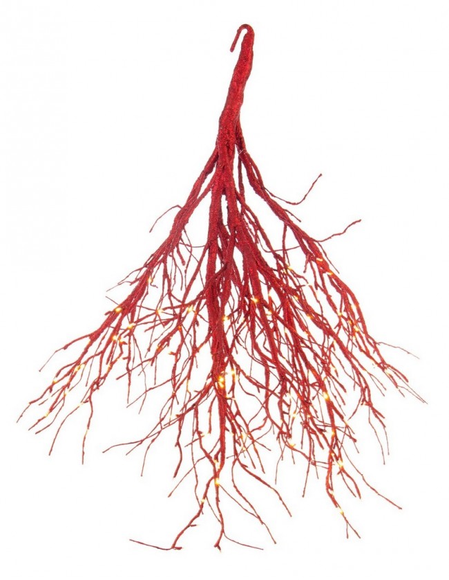 2x Faisceau Faisceau 180Led Rouge Classique Ip20