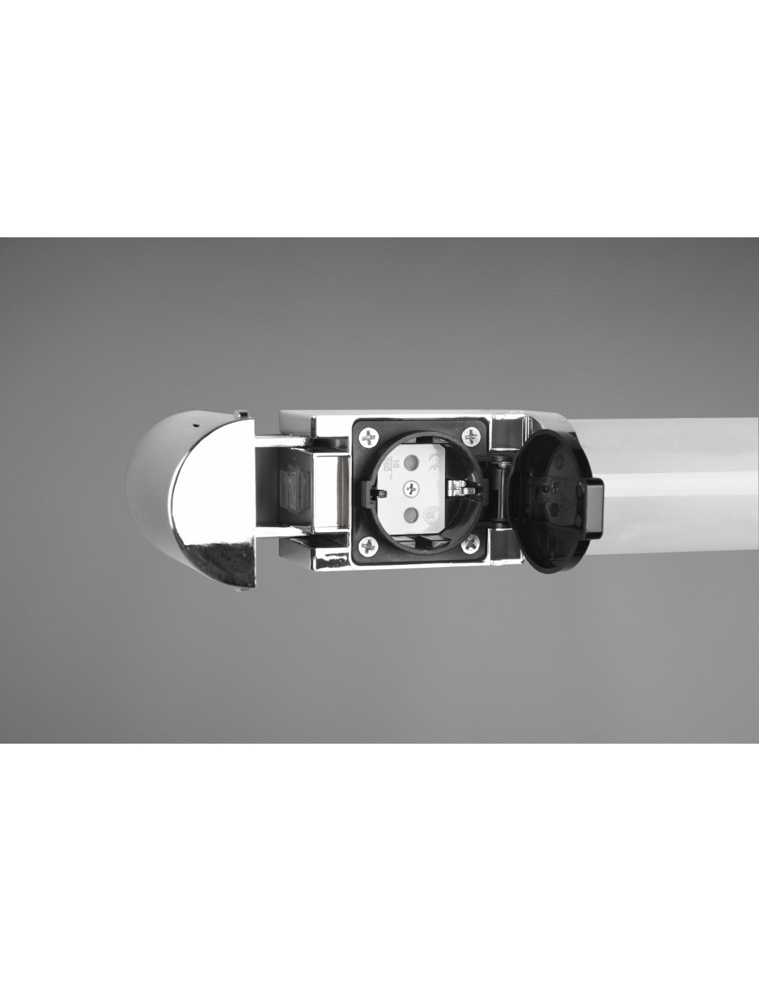 Lampe de miroir de salle de bain Piera Led 8w IP44 Chrome Edge Trio Lighting