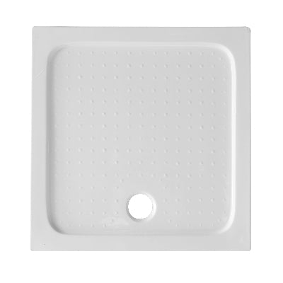 Receveur de douche carré 90x90 cm, fin et moderne