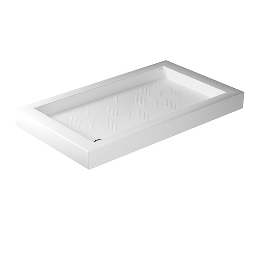 Receveur de douche rectangulaire en céramique