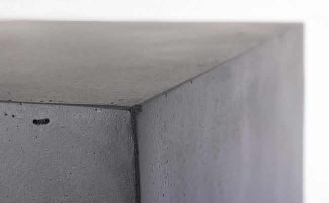 Lot de 3 colonnes de salon de jardin carrées anthracite mélangé