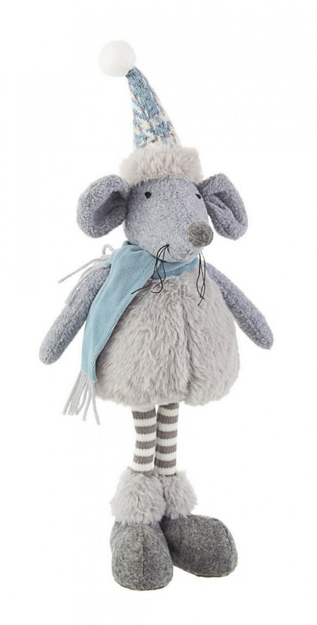 4x Support Chiné Mickey Mouse Bleu Clair H34