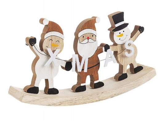 6x Décoration Angie 3F Père Noël C