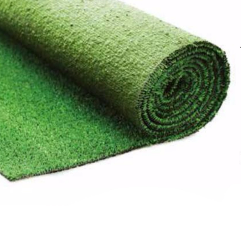 Tapis d'herbe verte artificielle de pelouse synthétique 10 MM 1X10 m