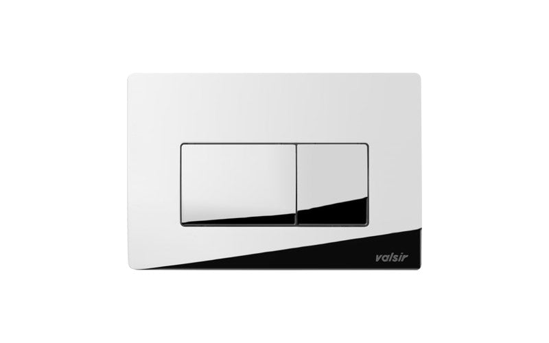 Plaque de commande 215x145 pour double échappement Tropea S, chrome poli
