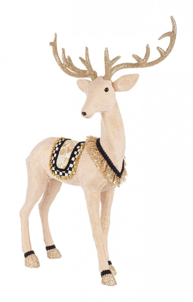 1x Support d'Échecs Renne Doré 55X73H